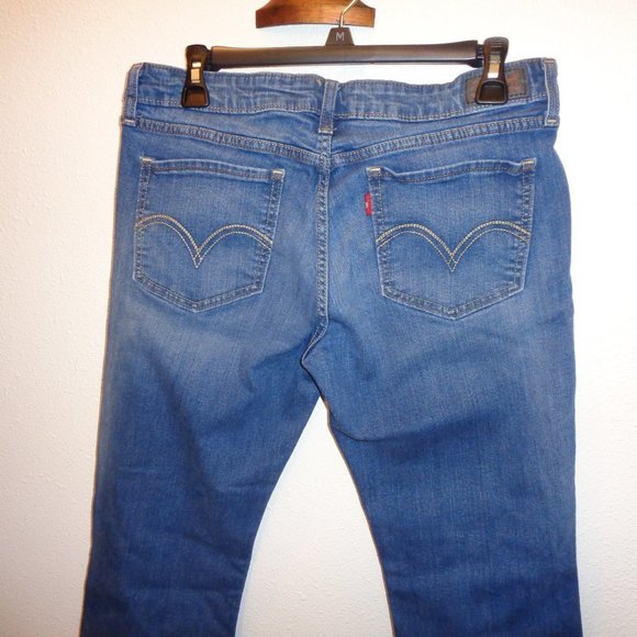 Levi's Junior's Superlow Bootcut Jeans Size  11 M - Picture 2 of 11